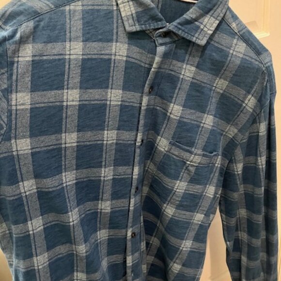 Peter Millar Flannel Shirt, Medium - Picture 2 of 4